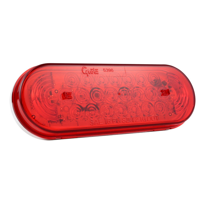 Emergency Lighting, Red, Oval LED Strobe - 77362 - Grote