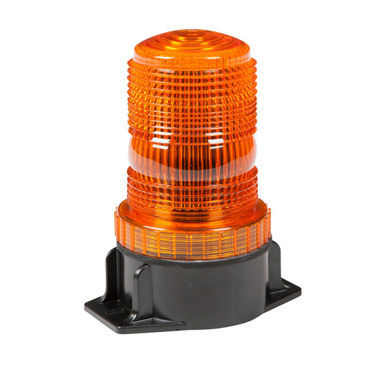 Emergency Lighting, Amber, LED Beacon S.A.E. Class Iii 12 To 80 V Low Lens - 78113 - Grote