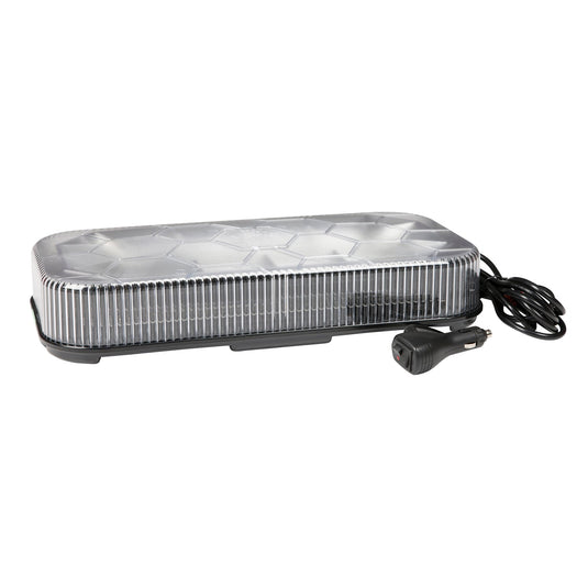 Emergency Lighting, Amber/Blue, LED Mini Light Bar S.A.E. Class I 12 V Vacuum Magnetic - 78130 - Grote