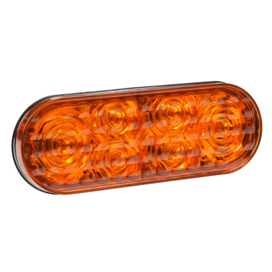 Emergency Lighting,  Amber/Blue, LED Oval Warning Light - 78190 - Grote