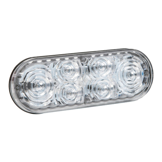 Emergency Lighting, Clear, LED Oval Warning Light - 78191 - Grote