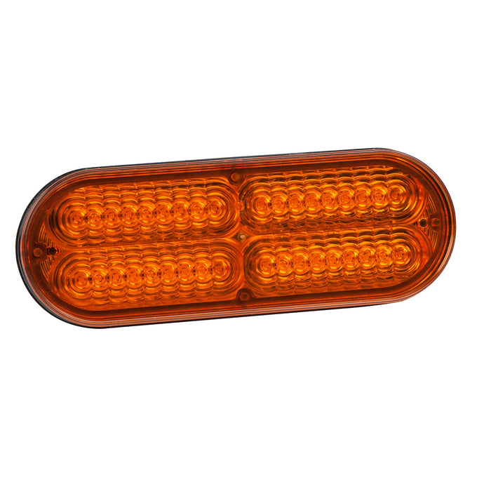 Emergency Lighting, Amber, LED Oval Warning Light - 78193 - Grote