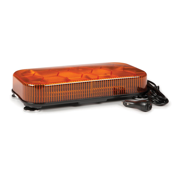 Emergency Lighting, Amber, LED Mini Light Bar S.A.E. Class I 12 V Magnetic - 78443 - Grote