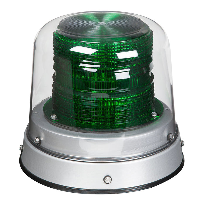 Beacon Lamp, LED, Green, W/ Clear Dome - 79074 - Grote