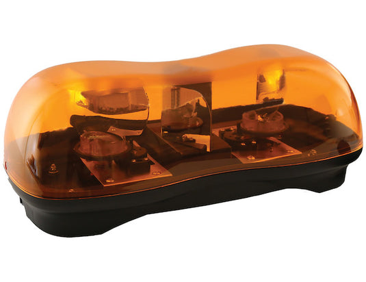 16.6 x 6 Inch Amber Halogen Revolving Light Bar - 8891020 - Buyers Products