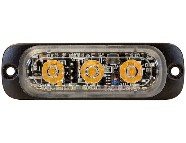 Thin 3.5 Inch Amber Strobe Light - 8892300 - Buyers Products