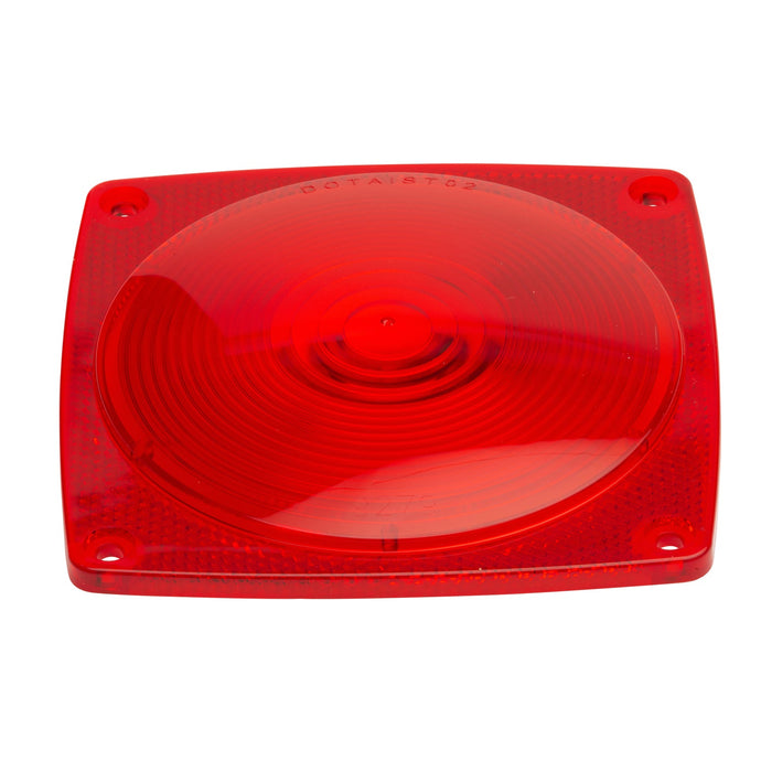 Replacement Lens, Red, U.S. 440 Series Front - 92792 - Grote