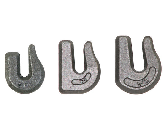 5/16 Inch Drop Forged Weld-On Heavy-Duty Towing Hook - Grade 43 - B2408W - Buyers Products