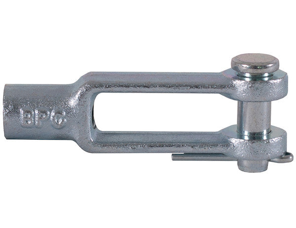 B27083AZ 5/16 Inch Clevis with Pin and Cotter Pin Kit-Zinc Plated - B27083AZKT - Buyers Products