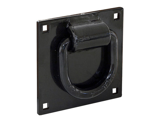 5/8 Inch Forged D-Ring With 4-Hole Integral Mounting Bracket - B40MP - Buyers Products