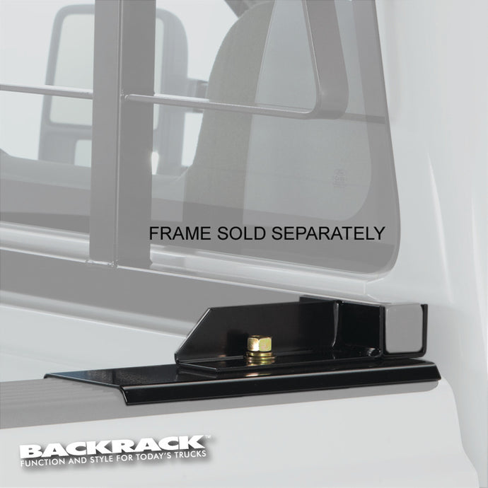 BAC-30112 BackRack Black Steel Cab Guards Headache Racks Hardware Installation Kit ; Ford-150 04-141 - BAC-30112 - Absolute Autoguard