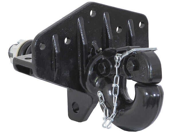 25 Ton Swivel Type Pintle Hitch with T-bracket - Compares To Wallace 