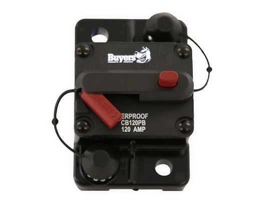 200 Amp Circuit Breaker With Manual Push-to-Trip Reset With Large Frame - CB201PB - Buyers Products