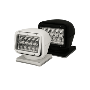 Remote Spotlight: LED (10), spot beam, 135¬∞ tilt range, dual control, square, 12-24VDC - EW3010 - Ecco