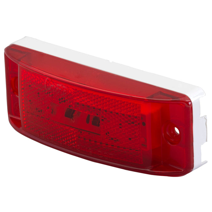 CLR/MKR Lamp, Red,  Hi Count® LED Lamp, Turtleback® Ii Series - g2102 - Grote