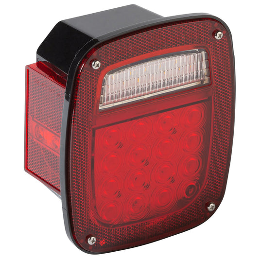 STT Lamp, Red, Hi Count® LED, W/License Function & Side Marker - g5212 - Grote