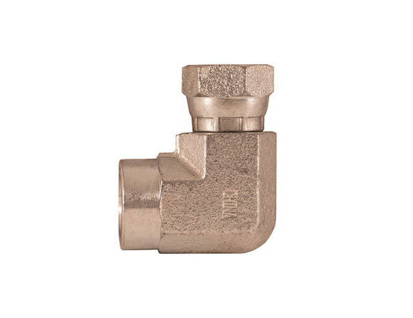 1.5-11.5 Inch NPSM Female Pipe Swivel To 1.5-11.5 Female Pipe Thread 90¬Æ Elbow - H9455X24X24 - Buyers Products