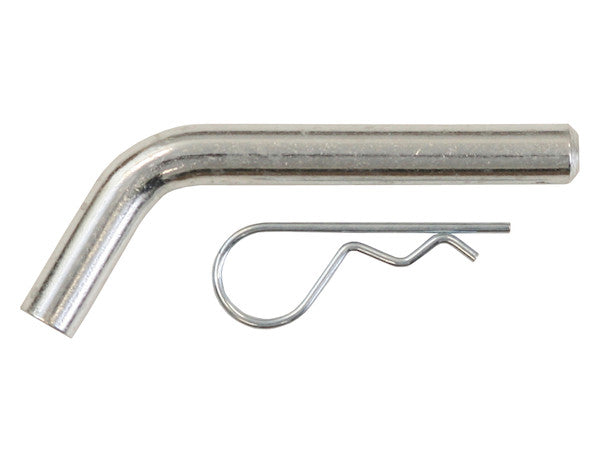 5/8 x 3.3 Inch Clear Zinc Hitch Pin with Cotter - Retail Packaged - HP6253WCP - Buyers Products