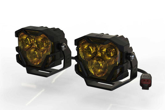 4BANGER NCS LED POD SET (BRACKETS SOLD SEPERATELY) - MRM-BAF004 - Absolute Autoguard