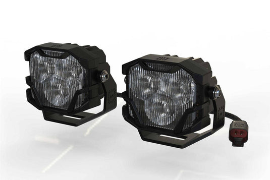 4BANGER NCS LED POD SET (BRACKETS SOLD SEPERATELY) - MRM-BAF005 - Absolute Autoguard