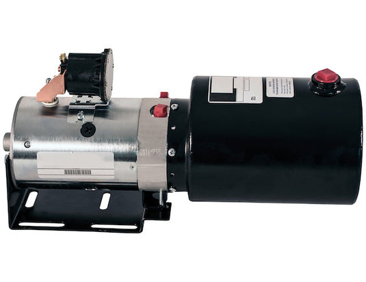 No Valve DC Powered Unit-Externally Adjustable Relief Horizontal 2.20 Gallon - PU304LR - Buyers Products