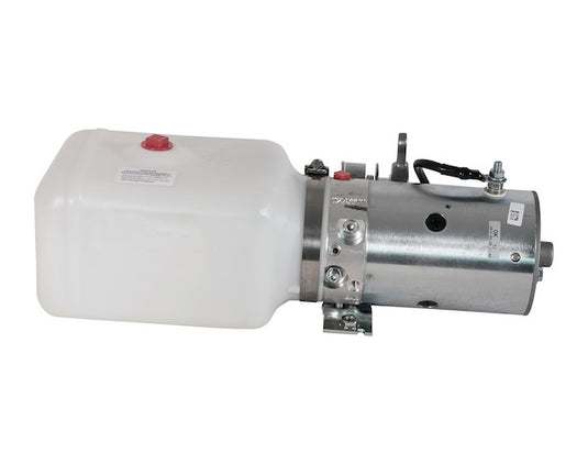 3-Way DC Power Unit-Metered Release Valve Horizontal 0.86 Gallon Poly Reservoir - PU311 - Buyers Products