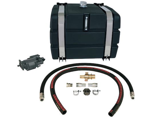 70 Gallon Side-Mount Reservoir/Direct Mount Pump Wetline Kit CCW With Steel Tank - SMWLK70DMCCW - Buyers Products