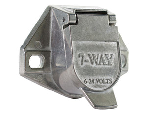 7-Way Die-Cast Metal Trailer Connector - Truck Side - TC1007 - Buyers Products