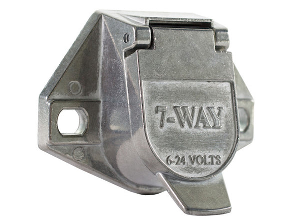 7-Way Die-Cast Metal Trailer Connector - Truck Side - TC1007 - Buyers Products