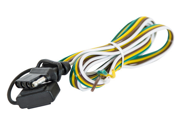 48 Inch Prewired Vehicle-Side Replacement Cable with a 4-Way Flat Connector/Cap - TC1242 - Buyers Products