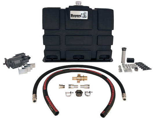 50 Gallon Upright Reservoir/Direct Mount Pump Wetline Kit CCW With Steel Tank - UWLK50DMCCW - Buyers Products